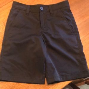 Boys Under Armor, size 12, golf shorts, black